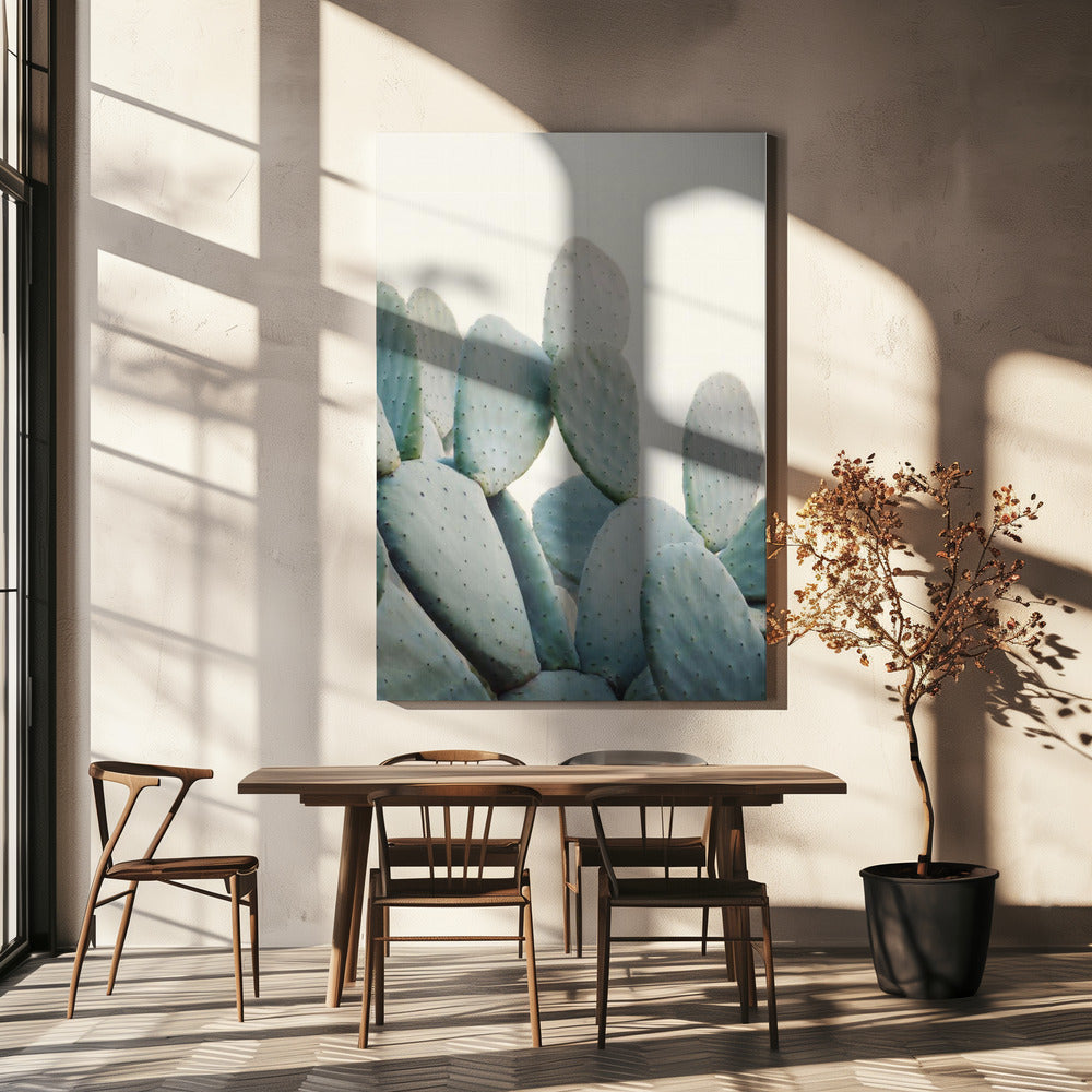 Pastel Cactussen | Canvas