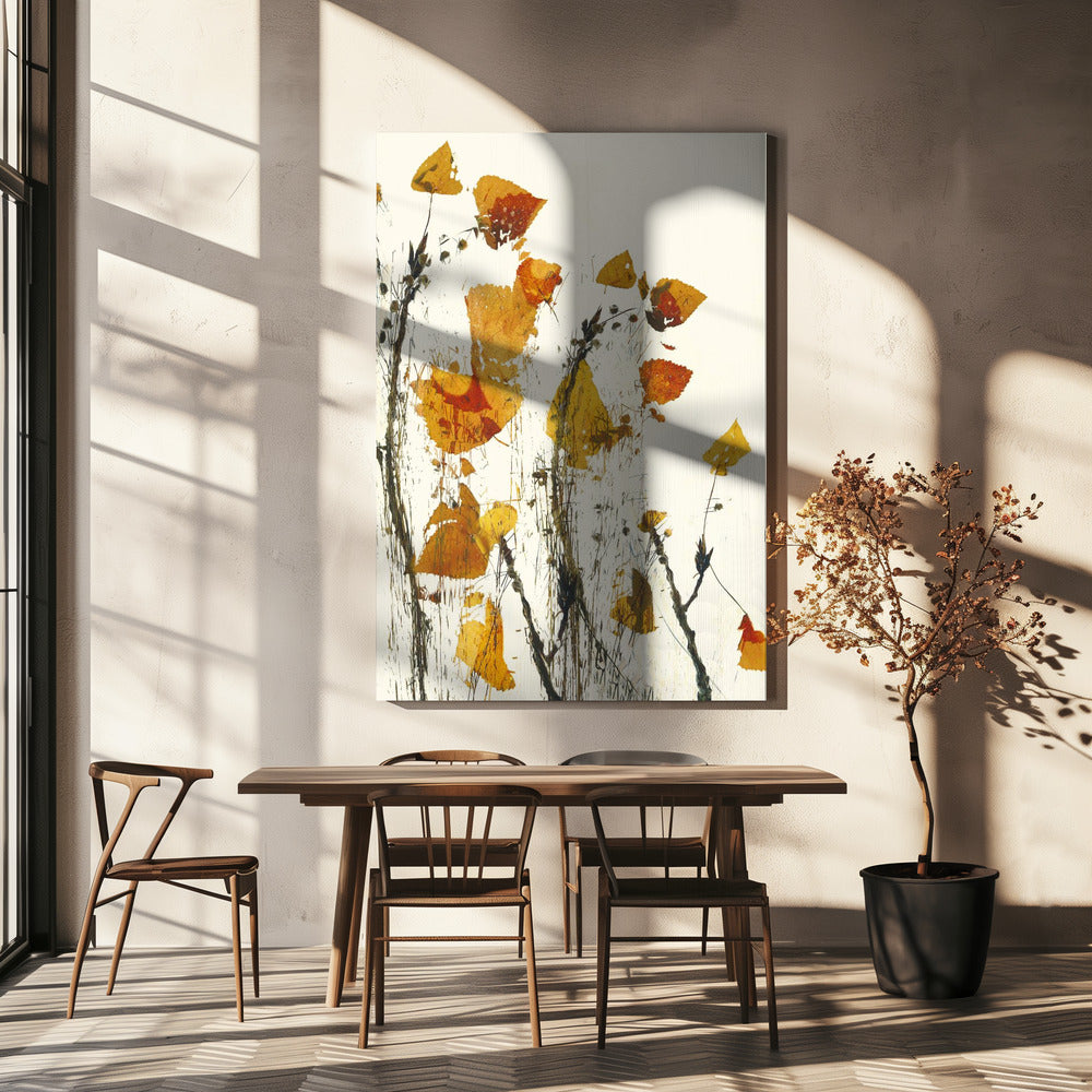 Bladeren stilleven | Canvas