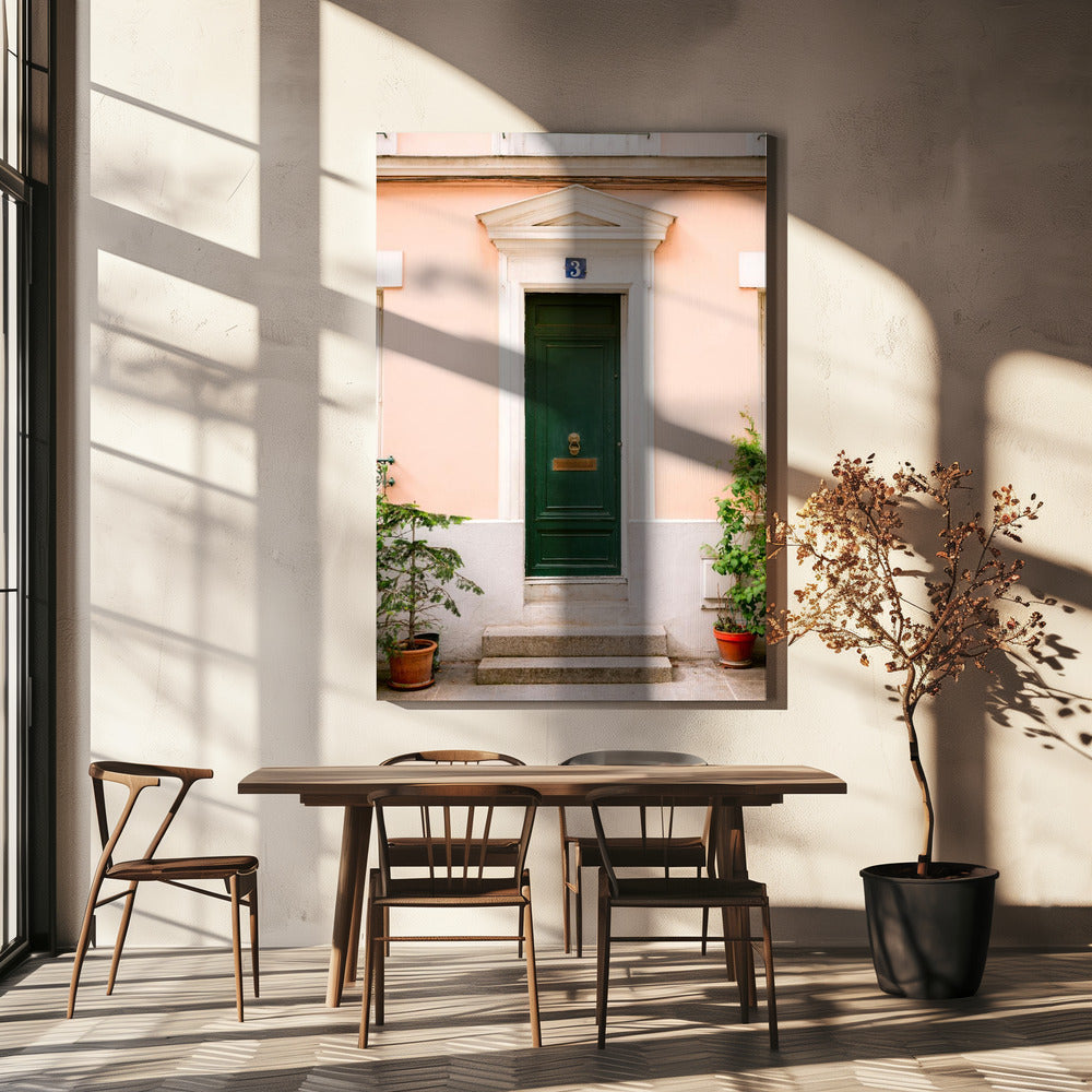 Rue de Cremieux nummer 3 - Parijs | Canvas