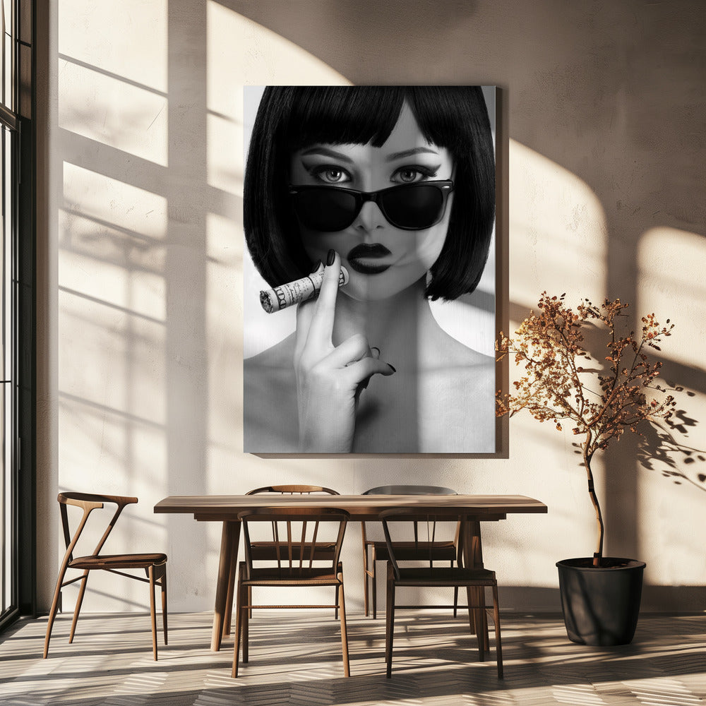 Rook dit | Canvas