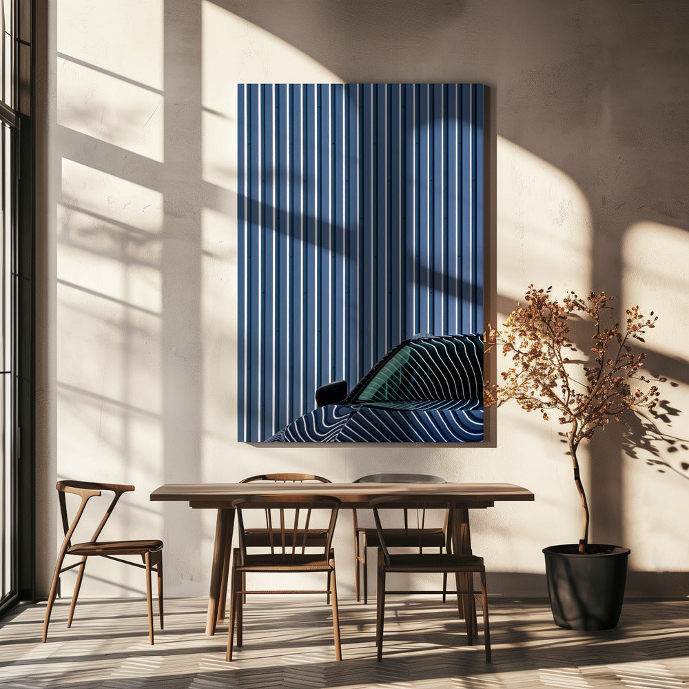 Auto & Muur | Canvas