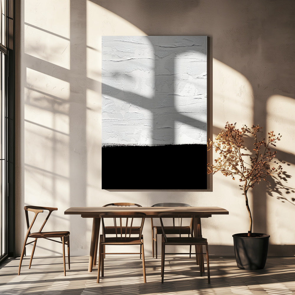 Gestructureerde sereniteit | Canvas