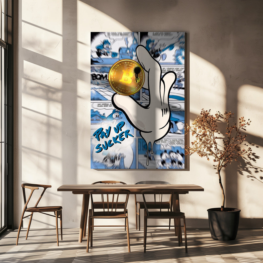 Betaal sukkel | Canvas