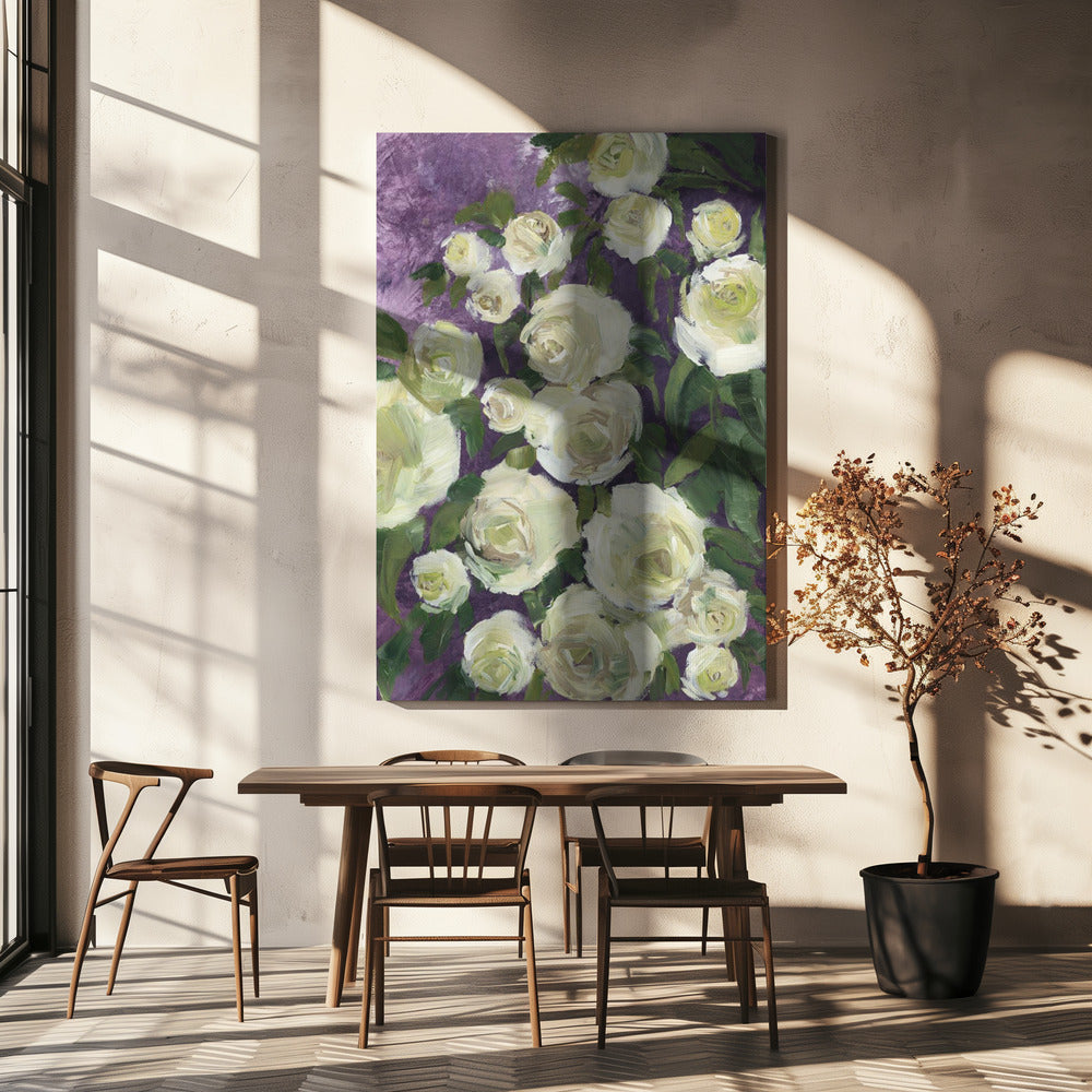 Noray schilderachtige rozen | Canvas