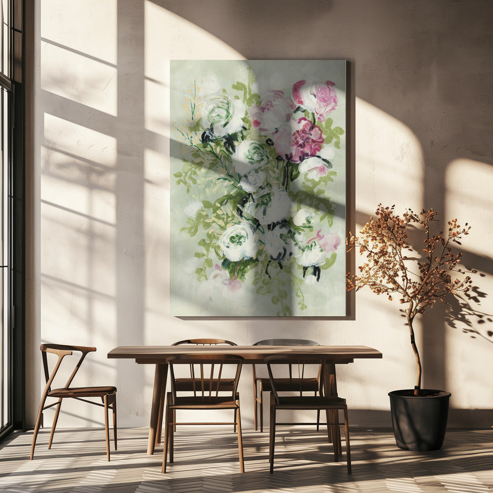 Haneul schilderachtig boeket | Canvas