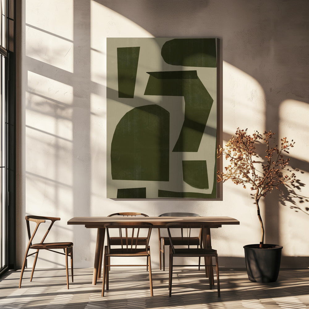 Vormen in harmonie | Canvas