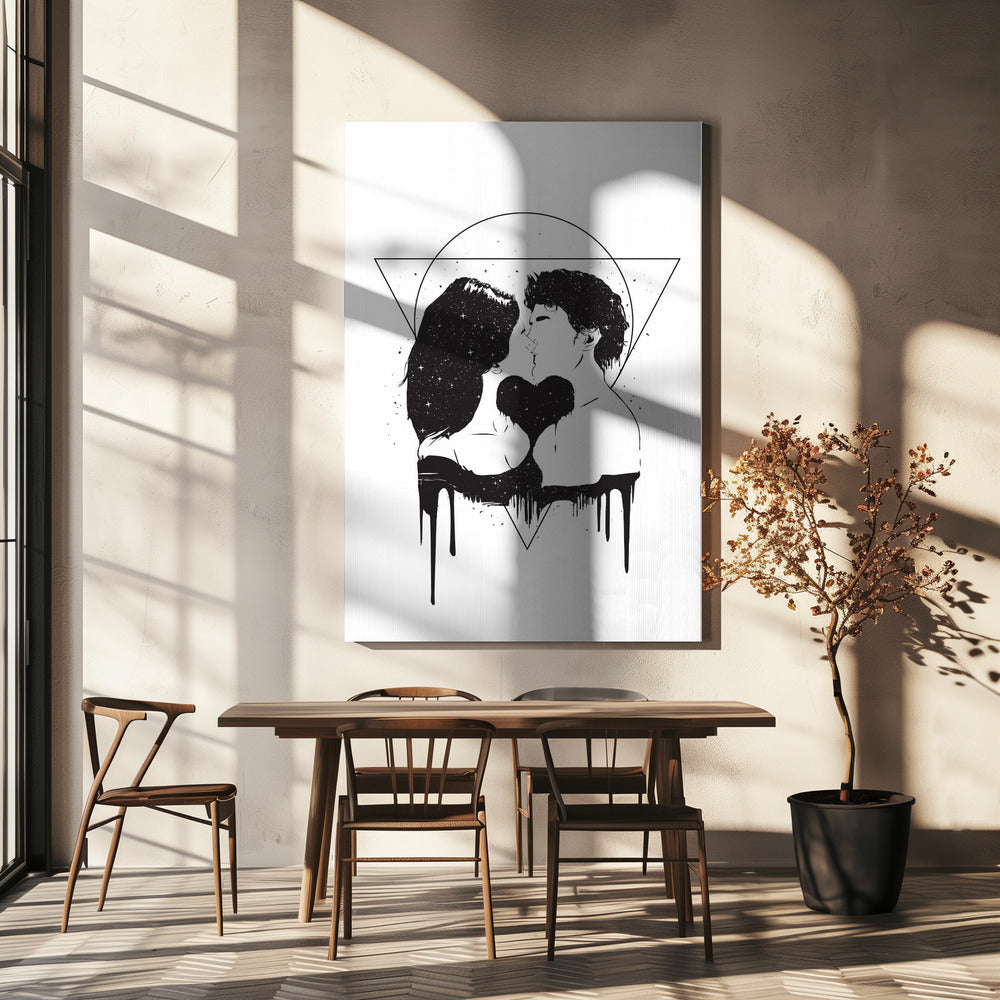 Kosmische Liefde | Canvas