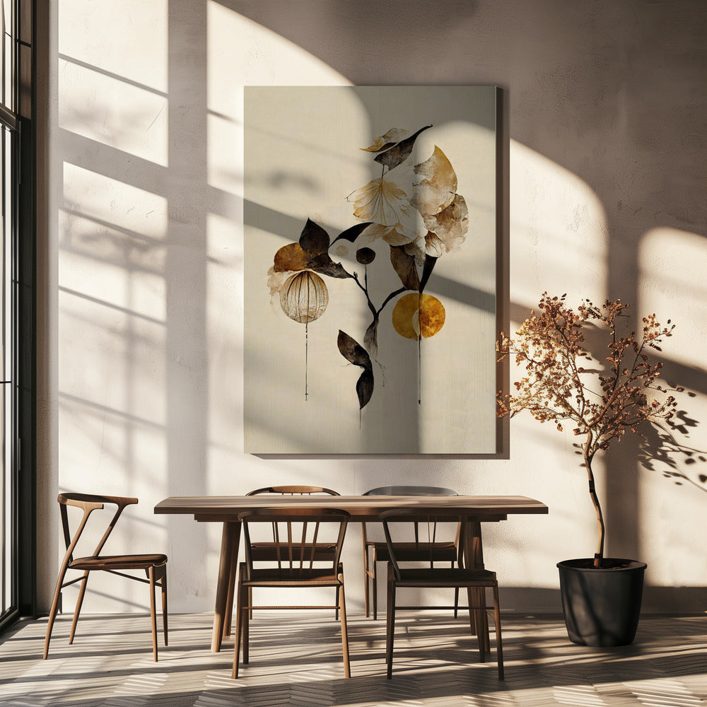 Fluisteringen van de herfst | Canvas
