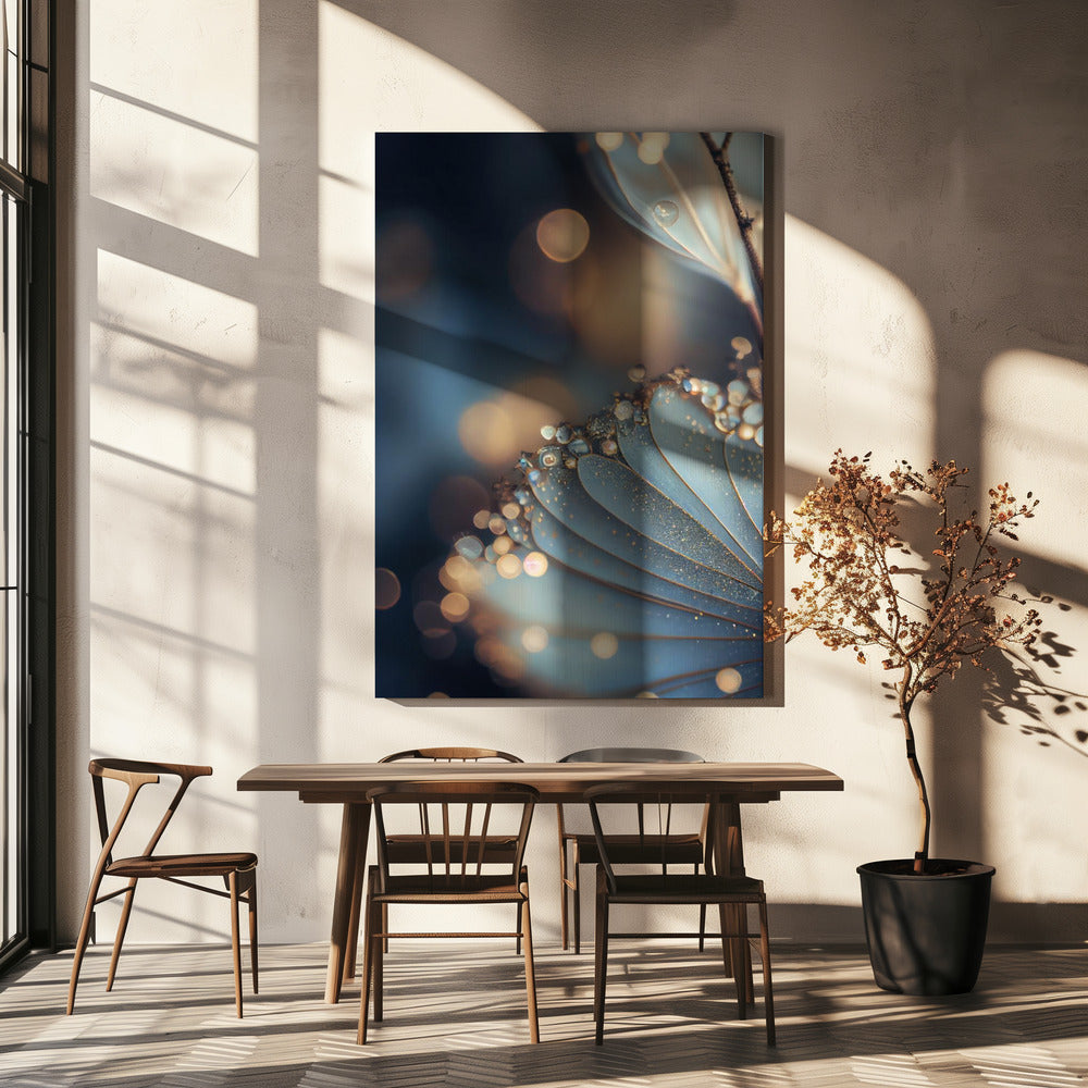 Dauwbloemige elegantie | Canvas