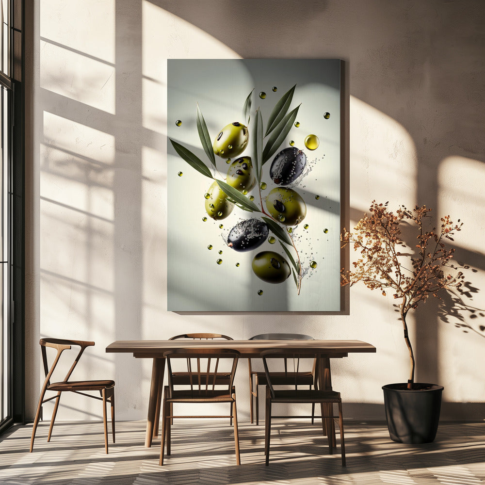 Olijvensymfonie | Canvas