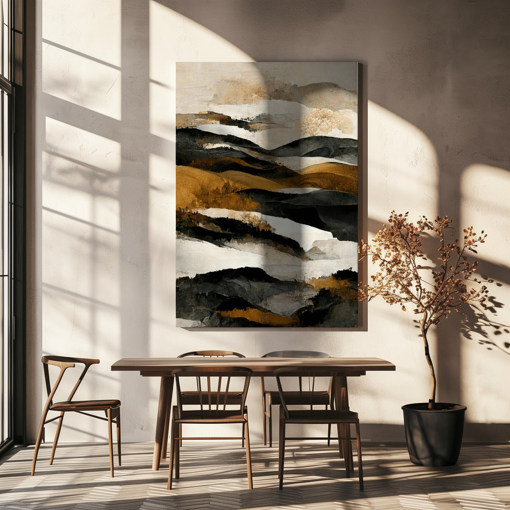 Gouden Horizonnen | Canvas