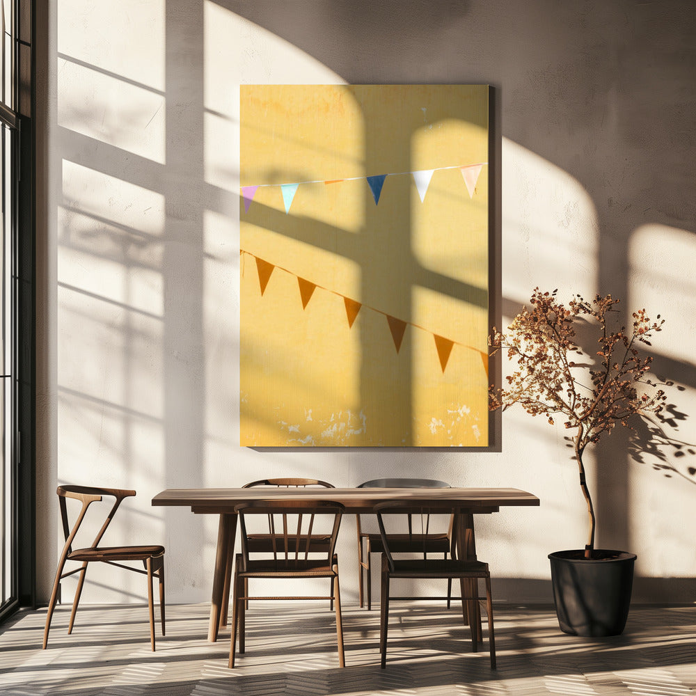 Mexicaanse vlaggen | Canvas