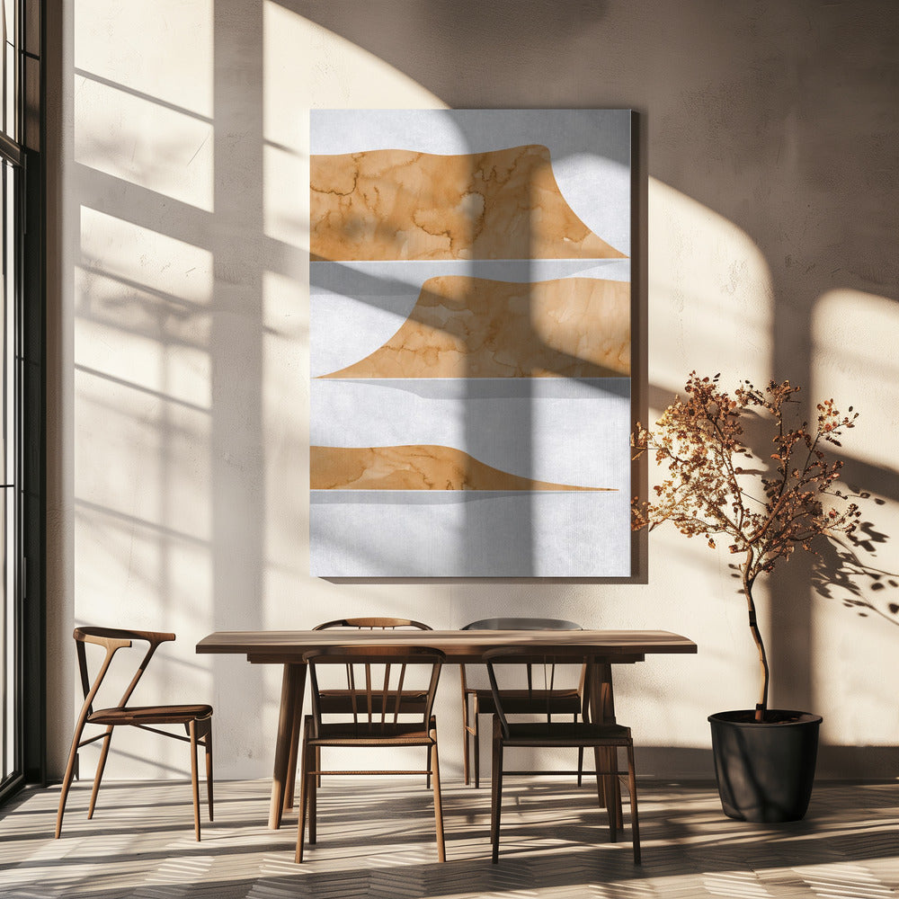 Abstract uitzicht op Lake Powell | Canvas