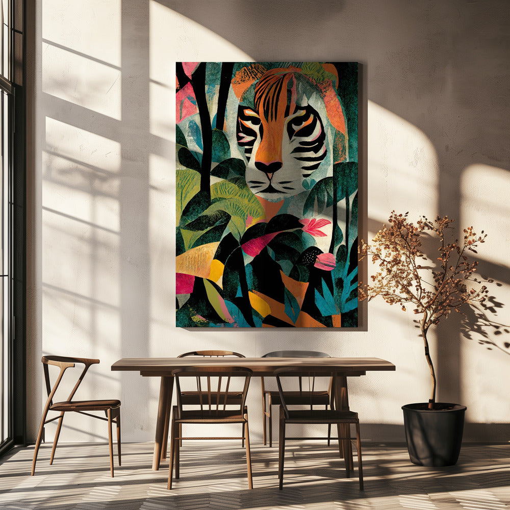 Jungle Majesteit | Canvas