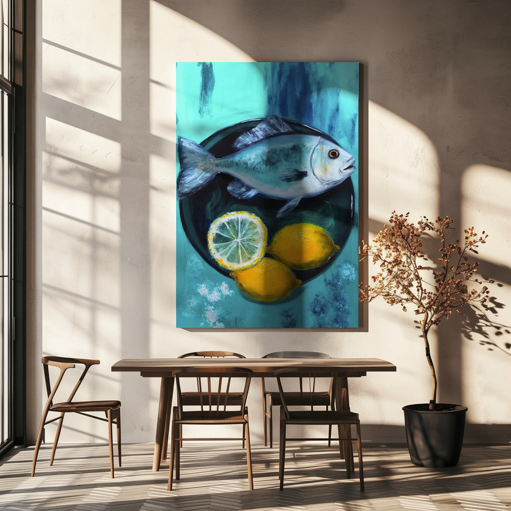 Ocean's Citrus Feast | Canvas