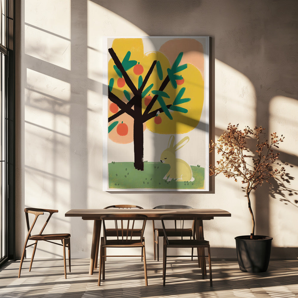 Dromen onder de boom | Canvas
