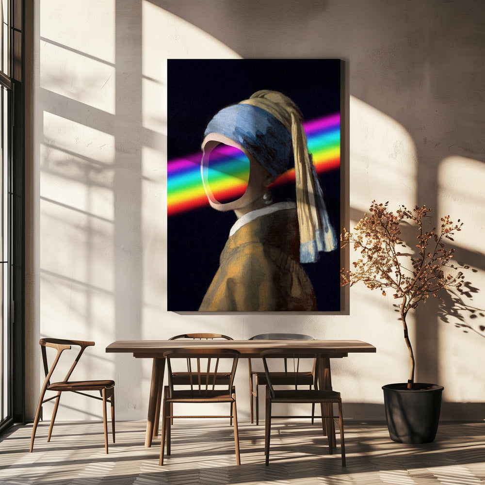 Regenboogportret | Canvas