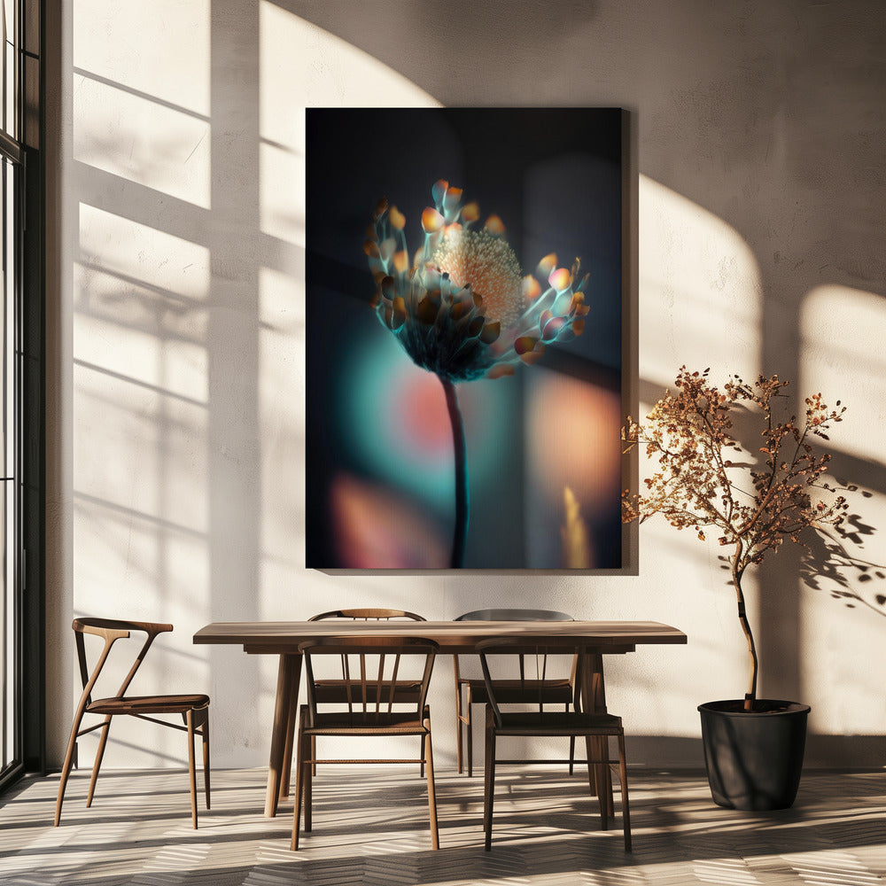 Stralend Bloeiend | Canvas