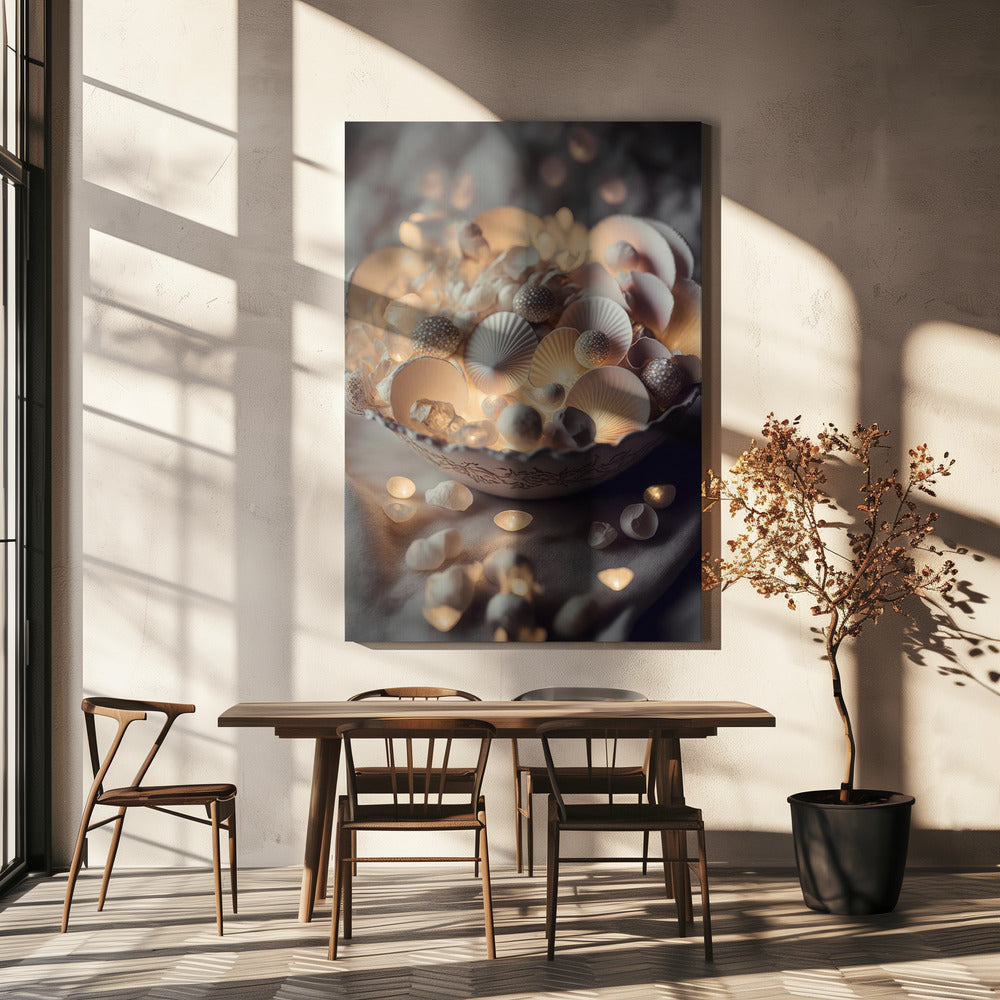 Betoverde Glow Schelpen | Canvas