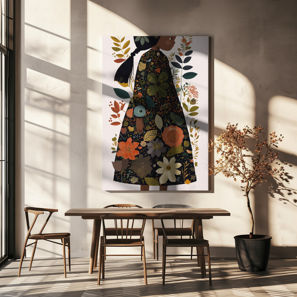 Bloemendroomlandschap | Canvas