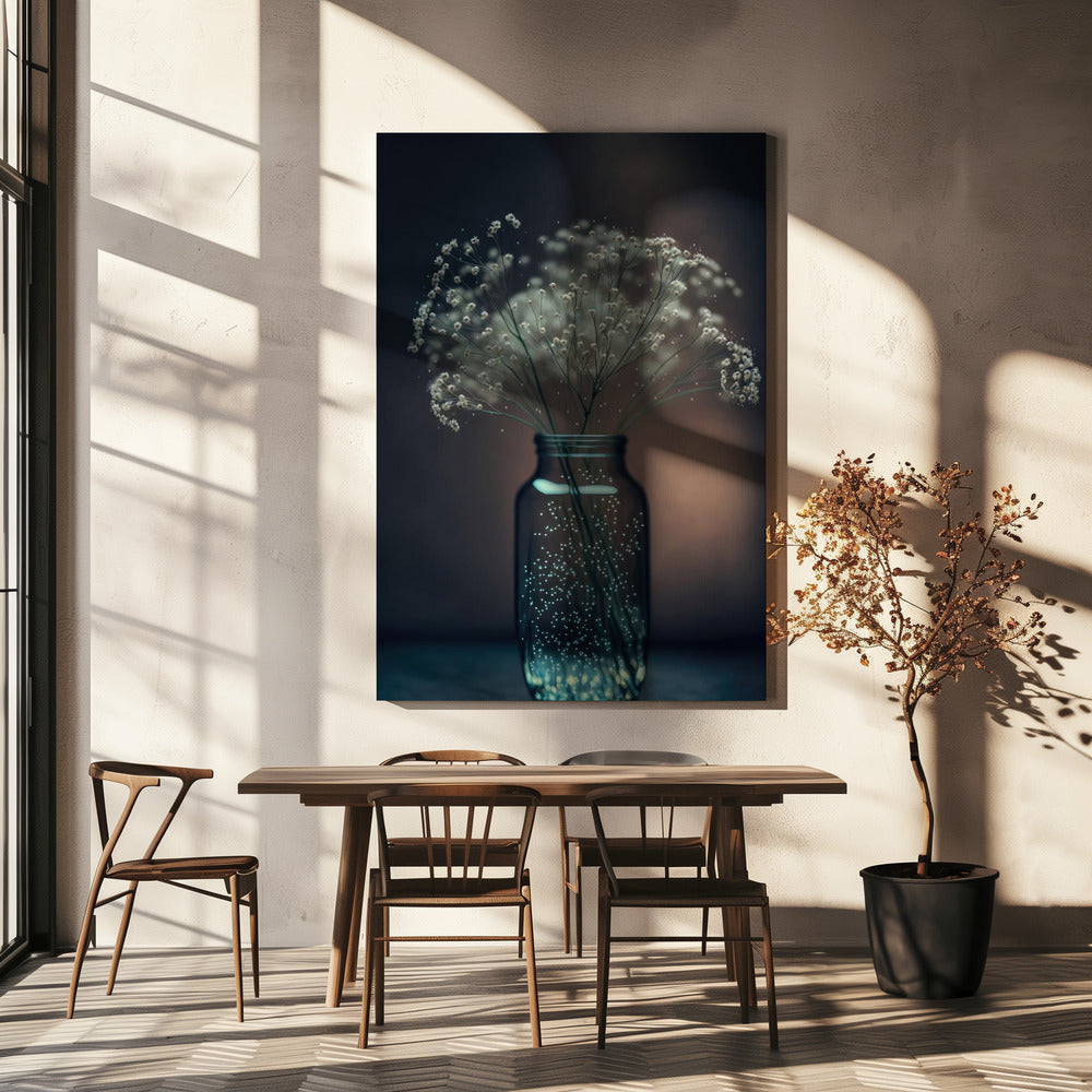 Gloeiende sereniteit | Canvas