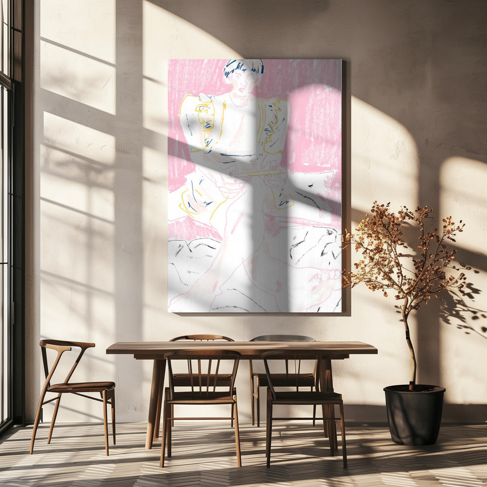 Gamermeisje | Canvas
