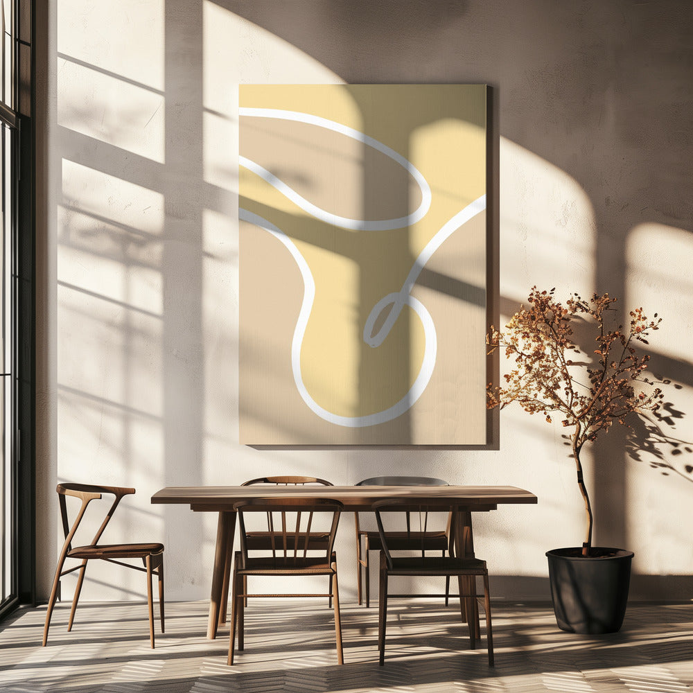 Vorm 14 Geel | Canvas
