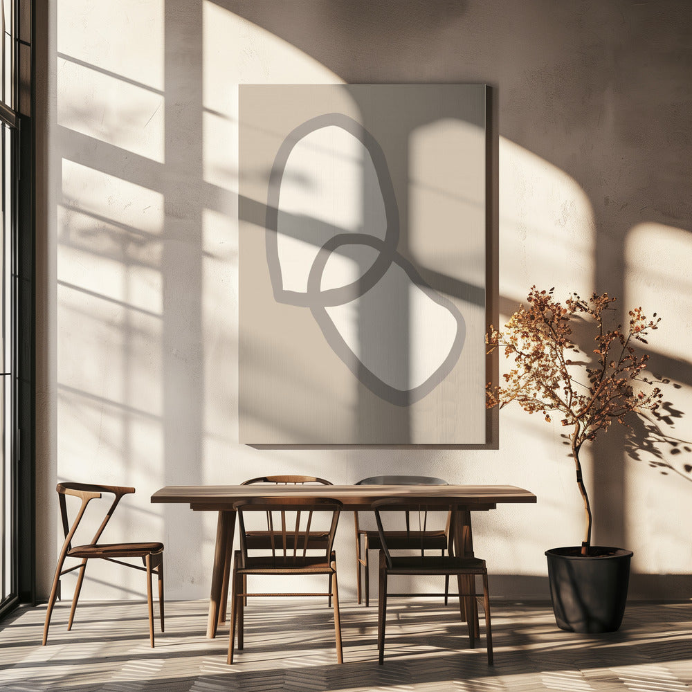 Vorm 10 Beige | Canvas