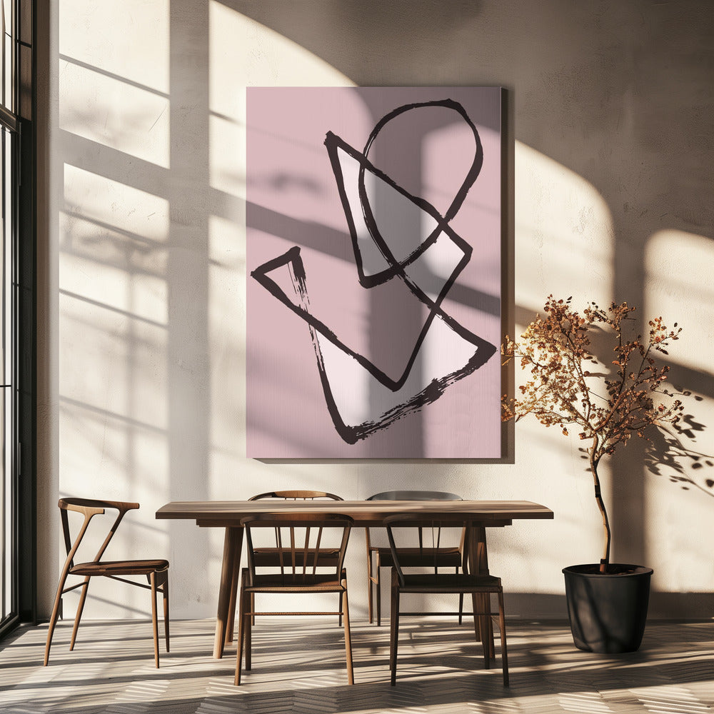 Abstracte vormen | Canvas