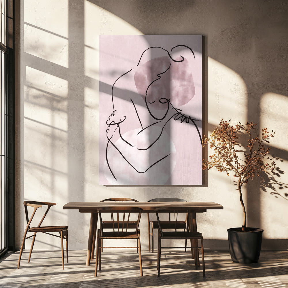 Knuffel van geliefden | Canvas