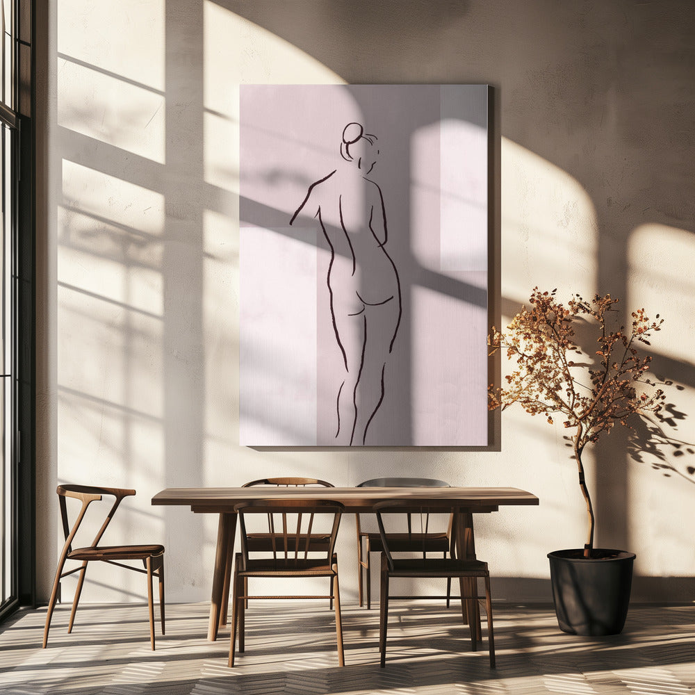 Woman Line | Canvas