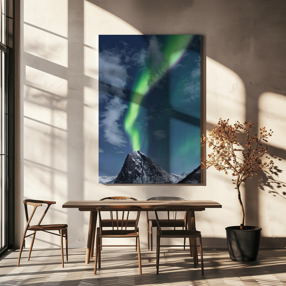 Green Eruption | Canvas