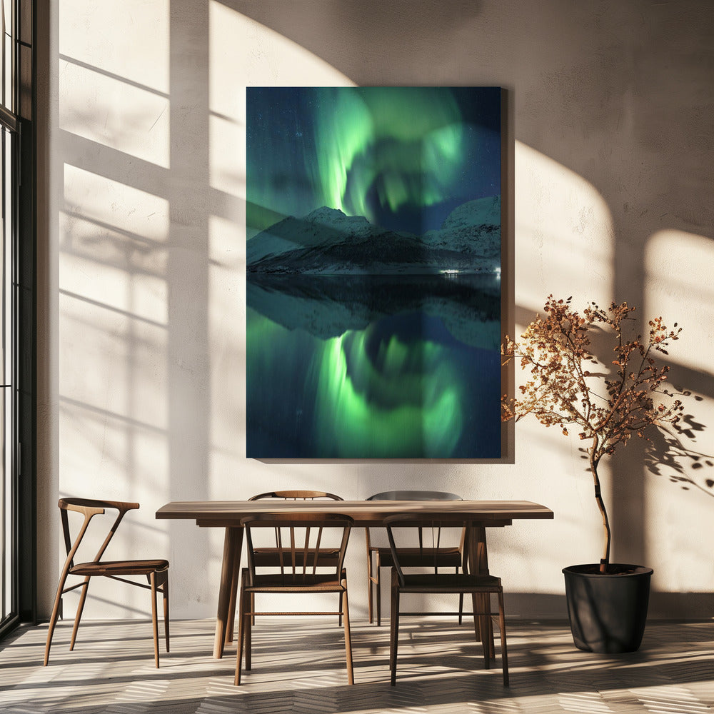 Reflecting Fairy vertical | Canvas