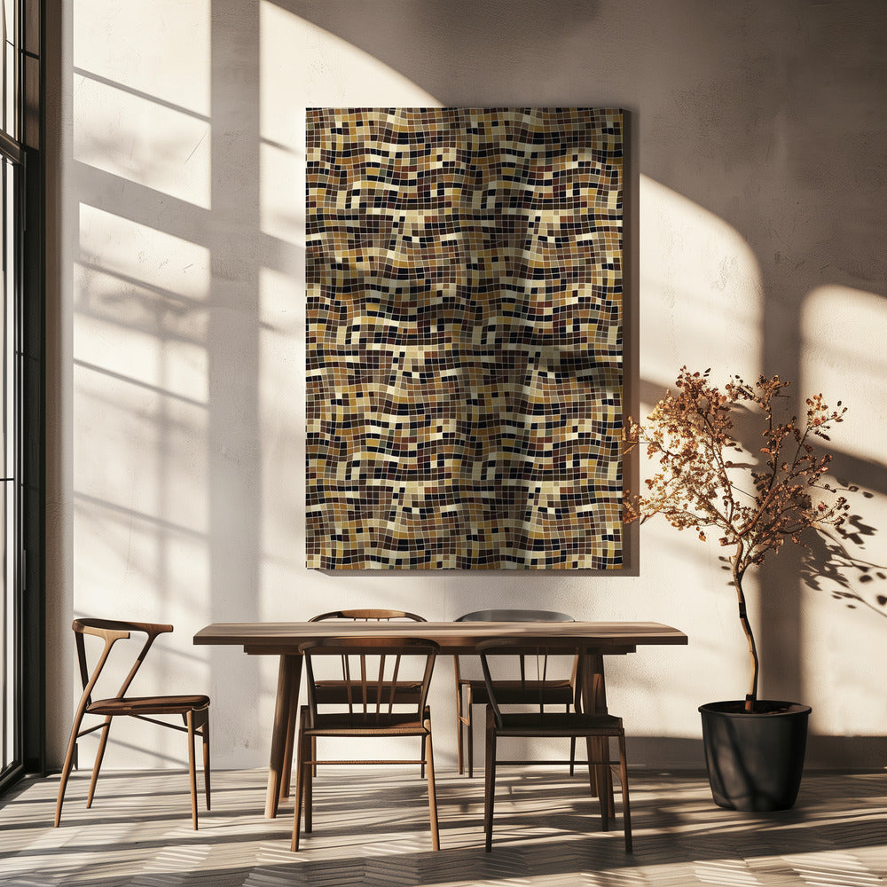 Mosaic Waves | Canvas