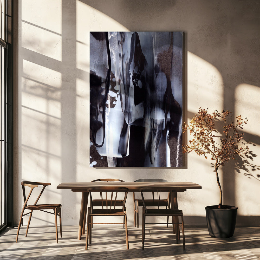 Monochrome Meltdown | Canvas