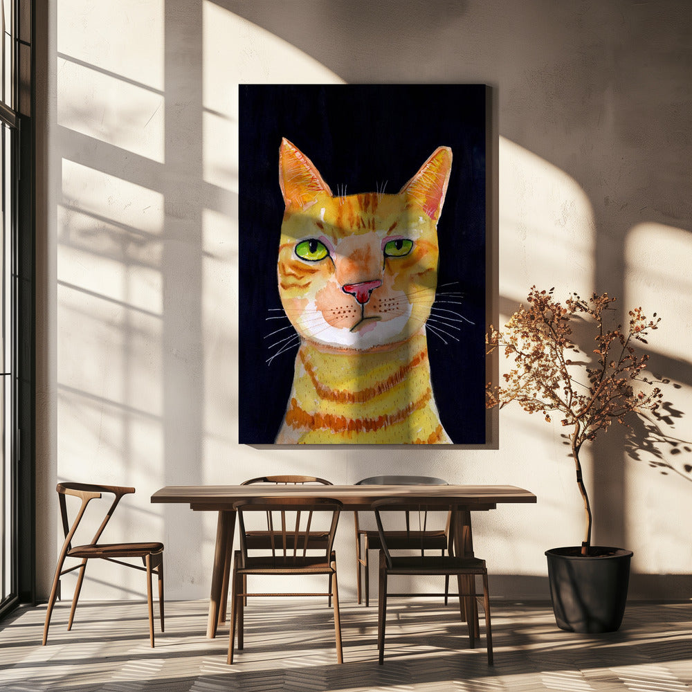 Gemberkat | Canvas
