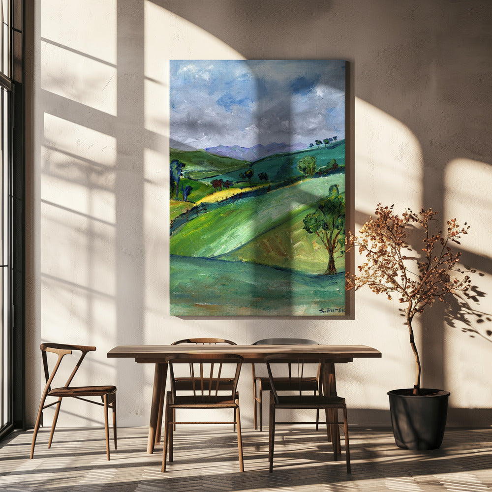 Het platteland | Canvas