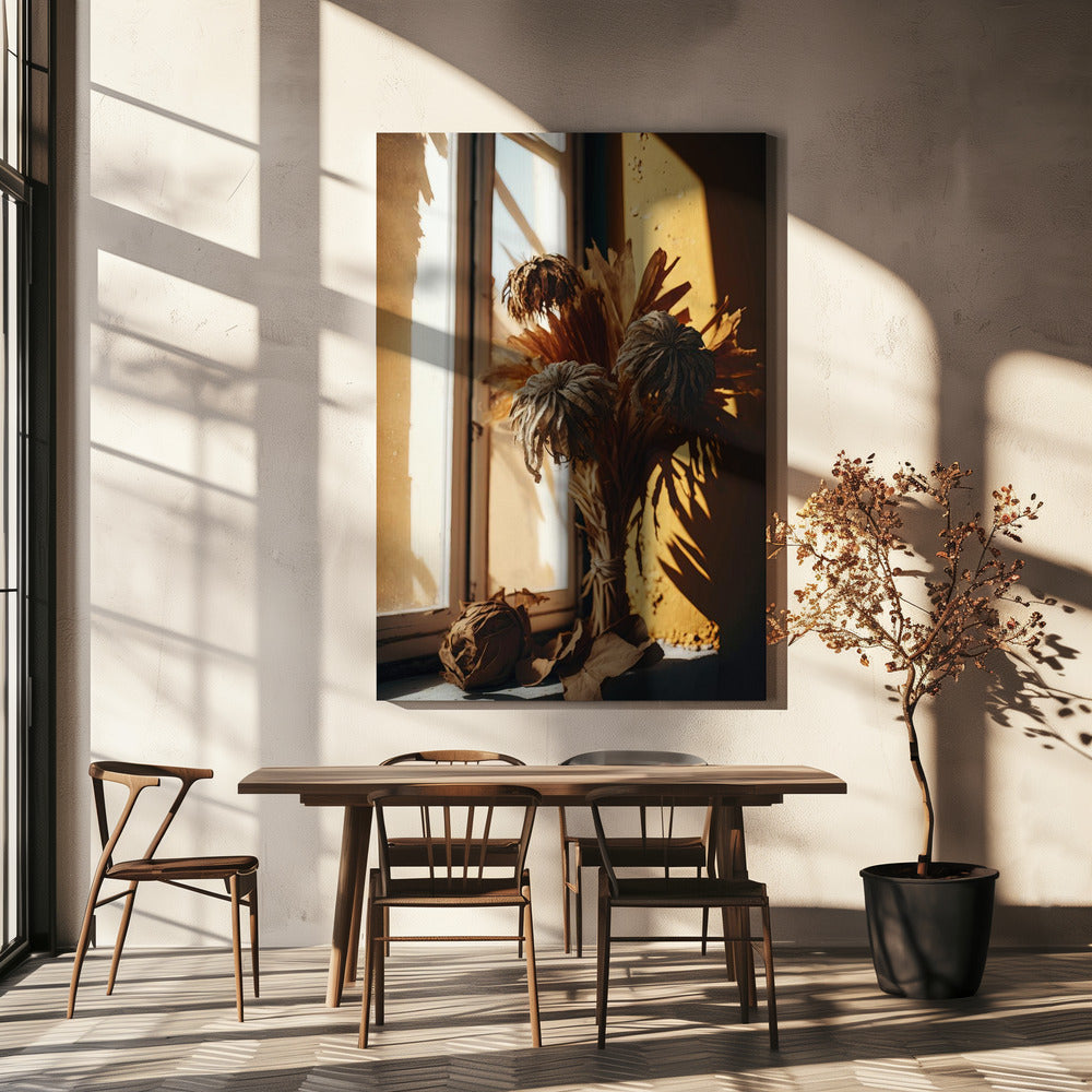 Zonovergoten silhouet | Canvas