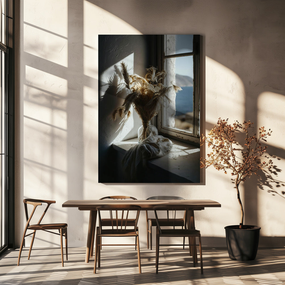 Zonovergoten sereniteit | Canvas