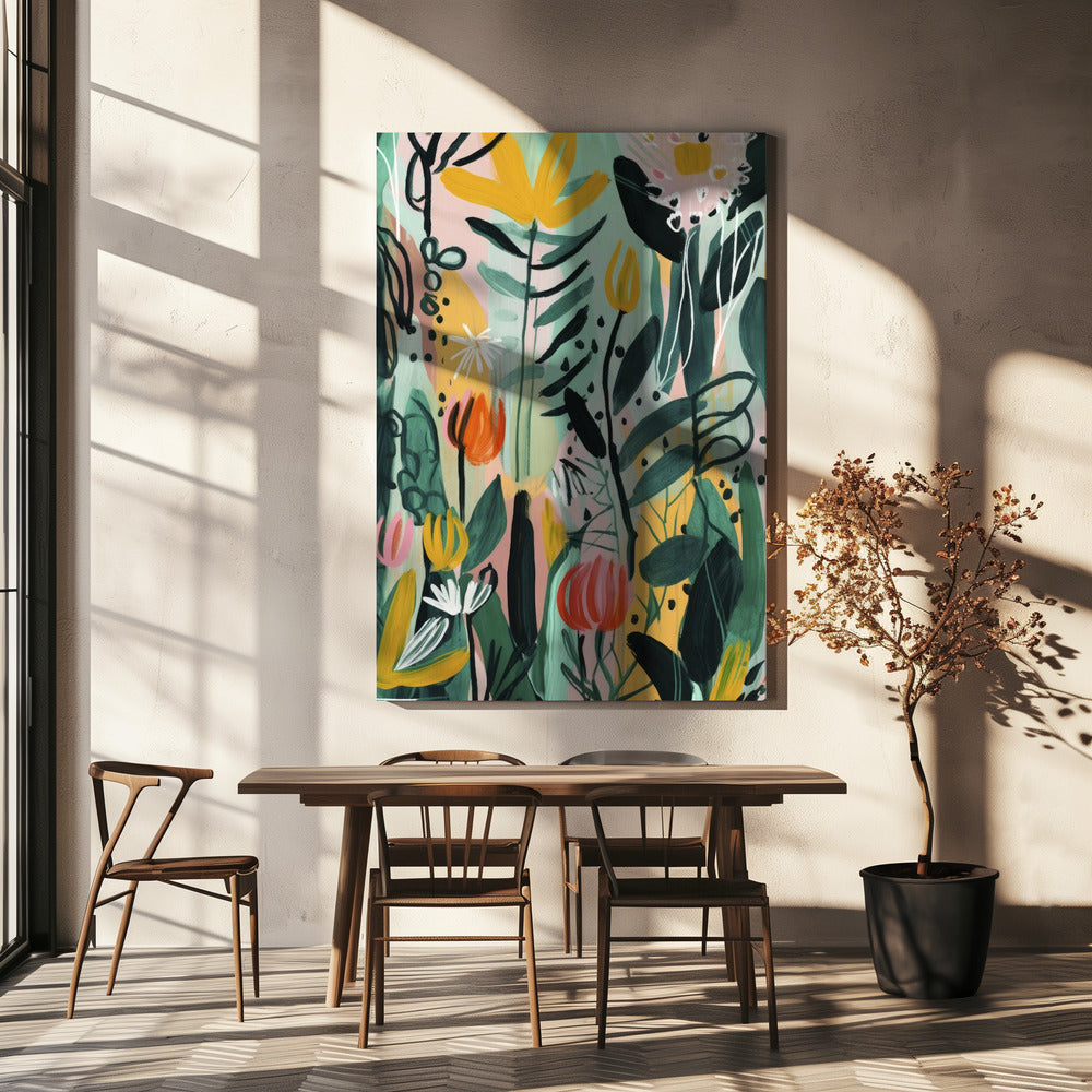 Bloemensymfonie | Canvas