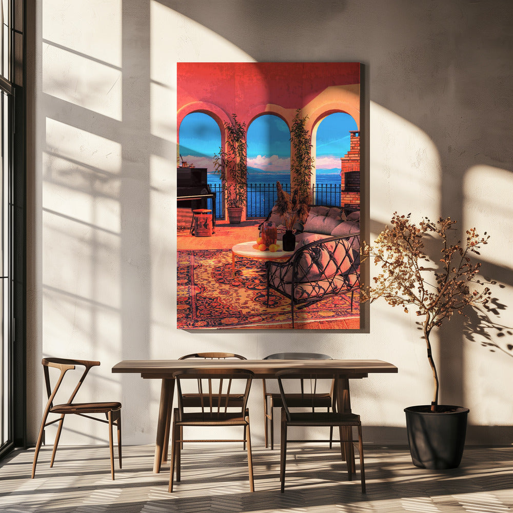 Piano Terrace | Canvas