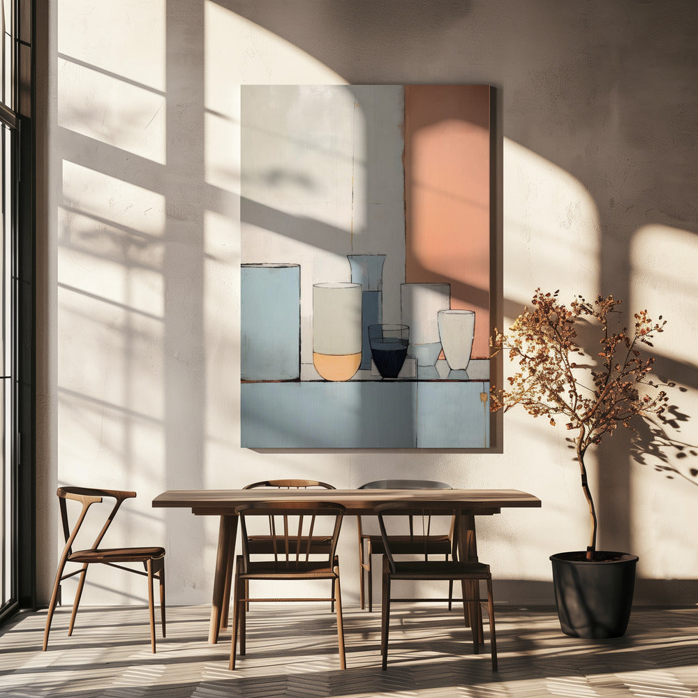 Pastel Sereniteit | Canvas
