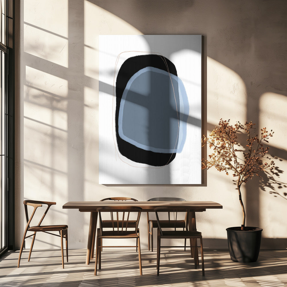 Lagen van sereniteit | Canvas