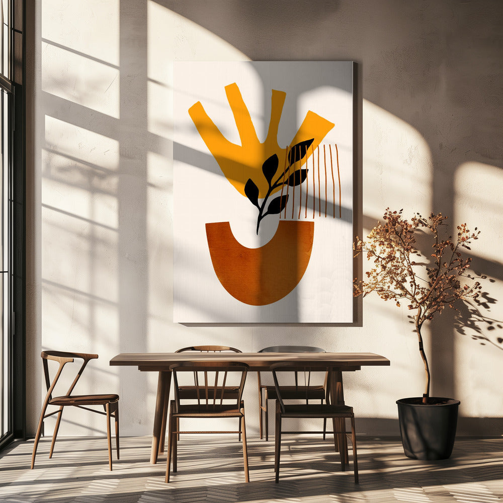 Sunshine Flower No.5 | Canvas