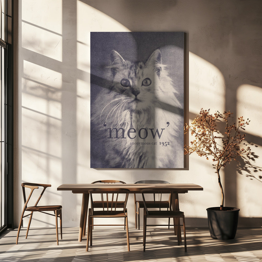 Beroemde Citaat Kat | Canvas