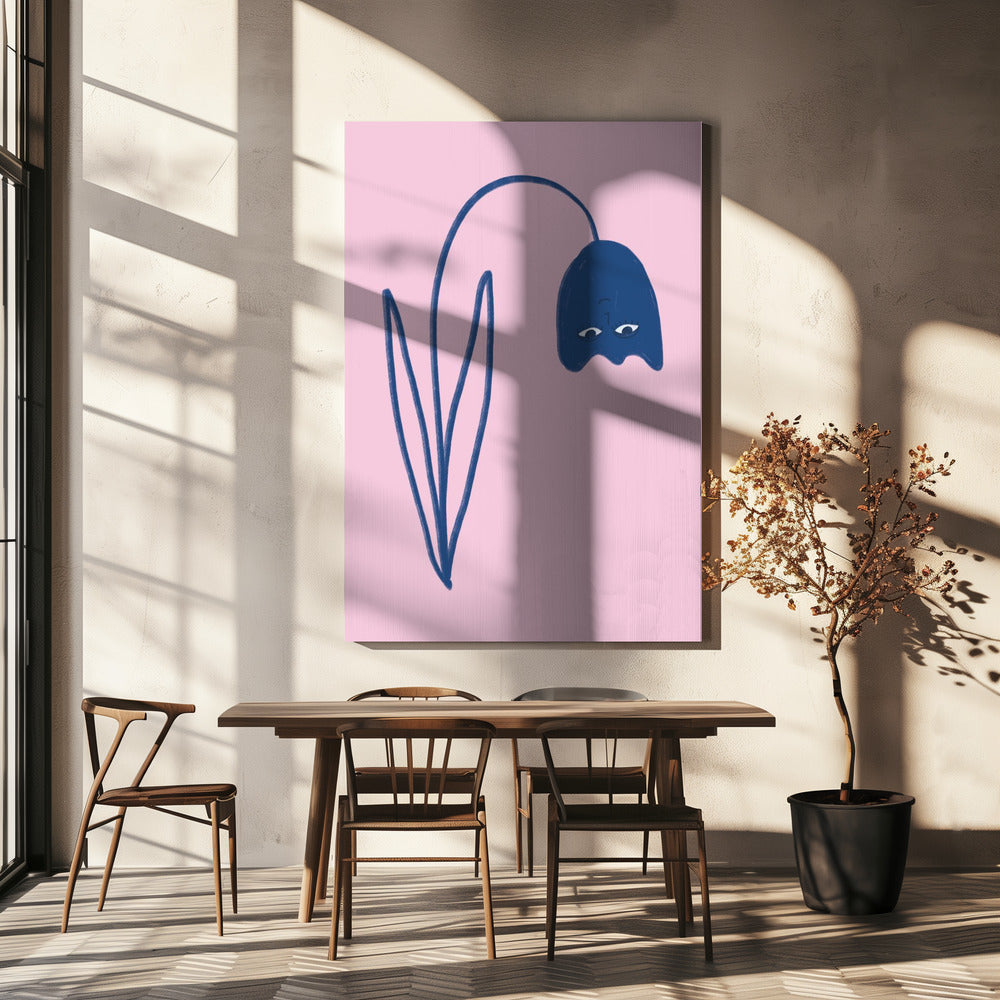Melancholische bloei | Canvas