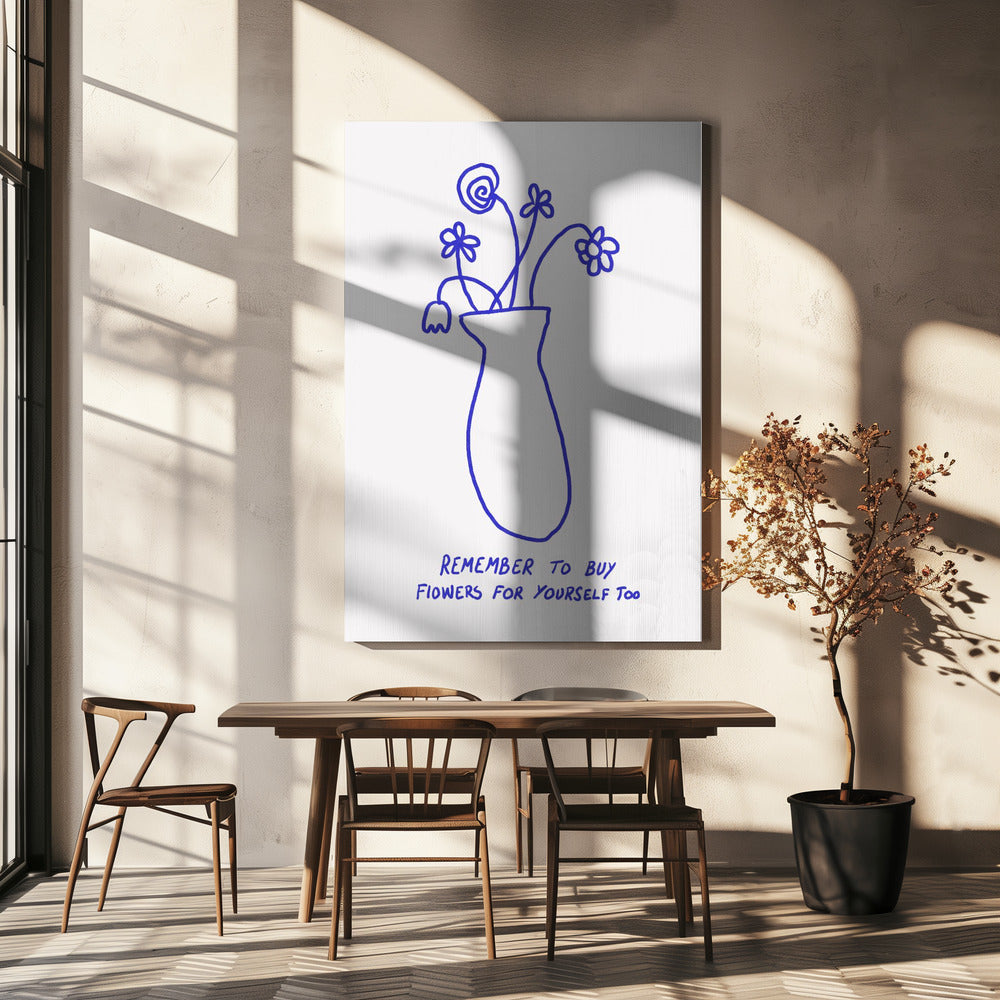 Zelfzorg bloeit | Canvas