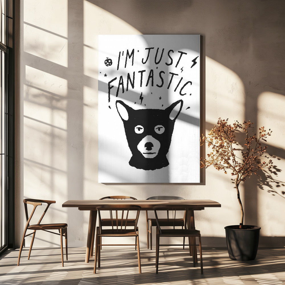 Ik ben gewoon fantastisch | Canvas