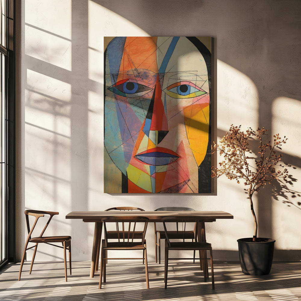 Geometrische reflectie | Canvas