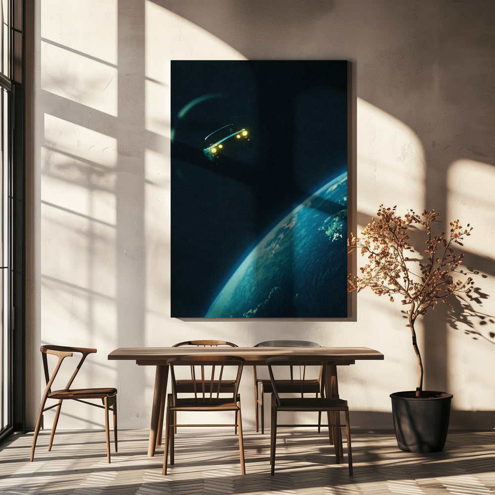 Roadtrip in de ruimte | Canvas